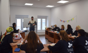 Participantes en el Taller de Empleo ...