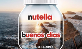Nutella elije la playa de La Arnía, en ...