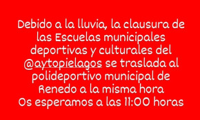La clausura de las Escuelas municipales ...