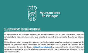 Restablecida la sede electrónica del ...