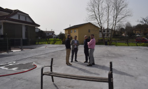 Las obras de la nueva pista deportiva y ...