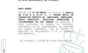 Una unidad móvil realizará el lunes, ...