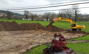 Comienzan los trabajos de urbanización ...