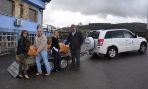 Agricultores de Valderredible donan una ...