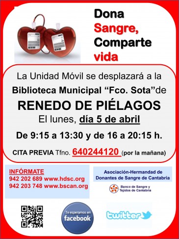 Jornada donación de sangre - Renedo
