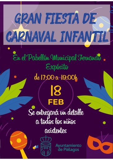 Fiesta infantil de Carnaval 2022 - ...