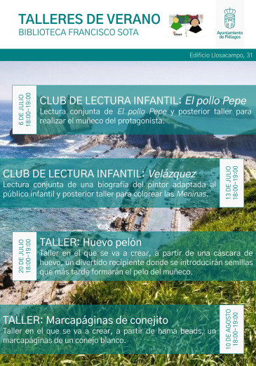 Talleres de verano - Biblioteca ...