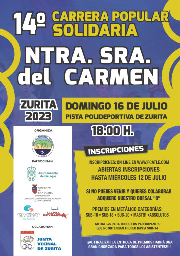XIV Carrera popular solidaria Nuestra ...