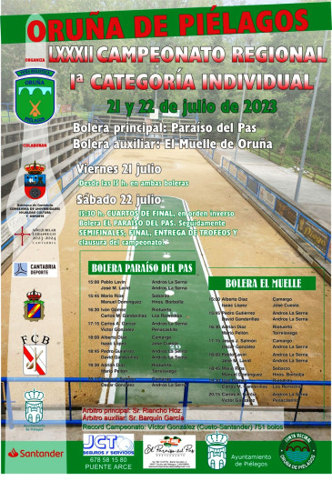 LXXXII Campeonato regional 1ª ...