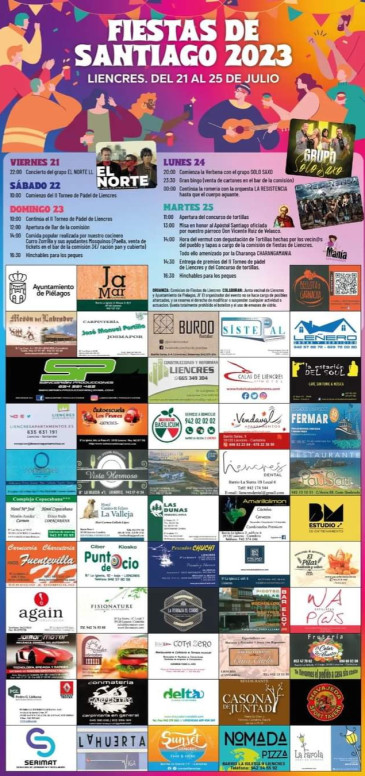 Fiestas de Santiago 2023 - Liencres