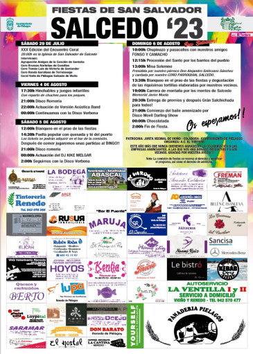 Fiestas de San Salvador 2023 - Barrio ...