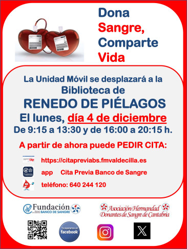 Jornada donación de sangre - Renedo de ...