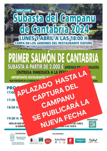 Aplazamiento subasta Campanu de ...