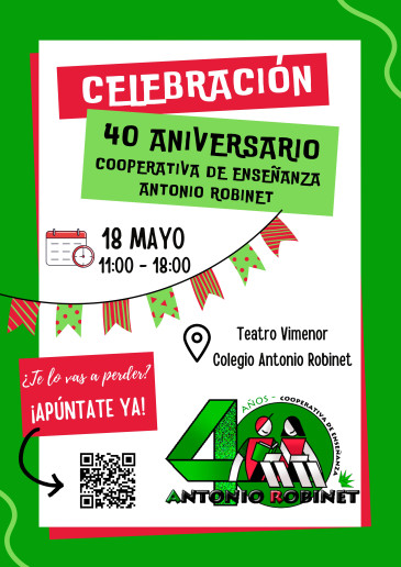 40 aniversario Cooperativa enseñanza ...
