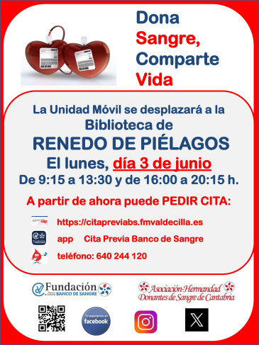 Jornada donación de sangre - Renedo de ...