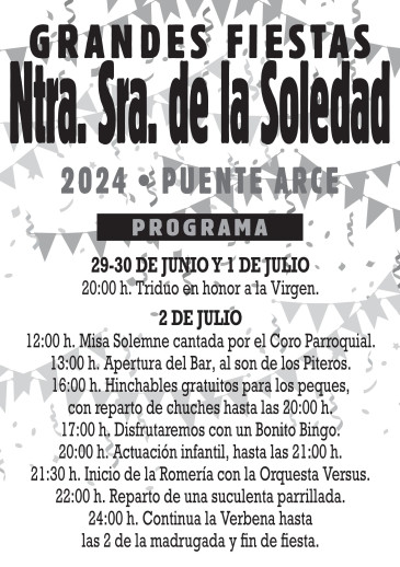 Fiestas Nuestra Señora de la Soledad ...