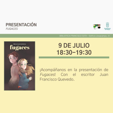 Presentación novela ''Fugaces'' - ...