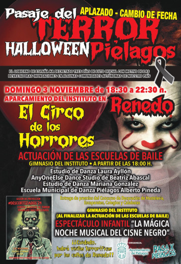 NUEVA FECHA Y HORARIO: Halloween 2024 - ...