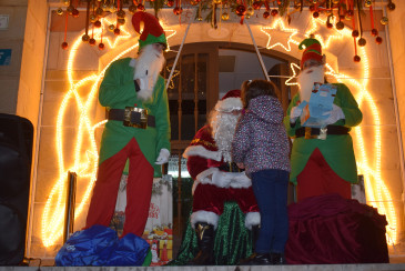 Visita Papá Noel y sus elfos 