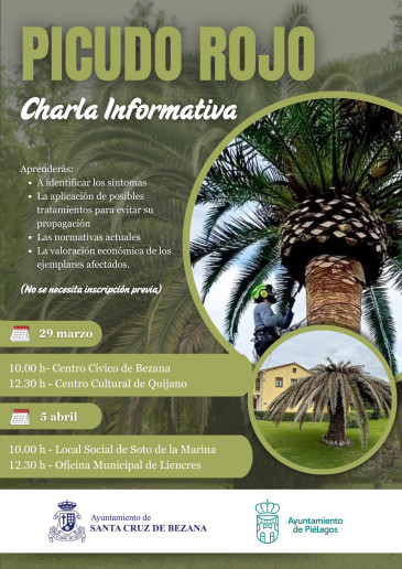 Charlas informativas sobre el picudo ...