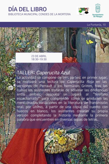 Taller 'Caperucita azul' - Biblioteca ...