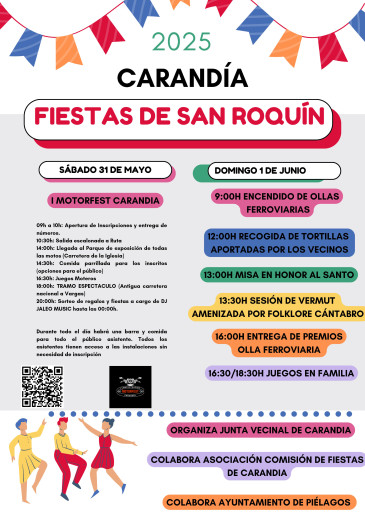 Fiestas de San Roquín 2025 - Carandía