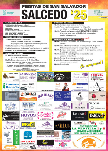 Fiestas de San Salvador 2025 - Barrio ...