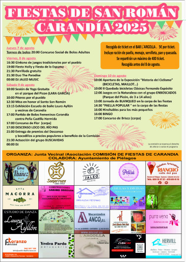 Fiestas de San Román 2025 - Carandía
