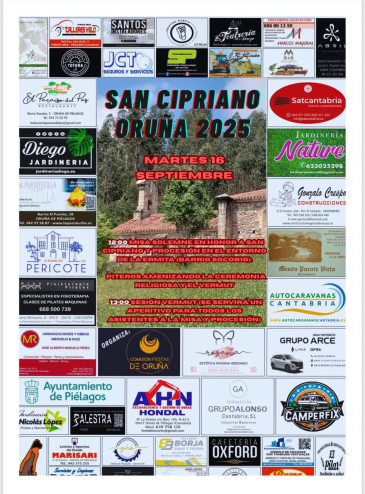 Fiestas de San Cipriano 2025 - Oruña ...
