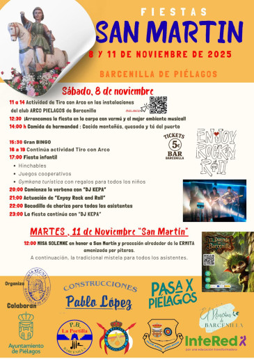 Fiesta de San Martín 2025 - Barcenilla