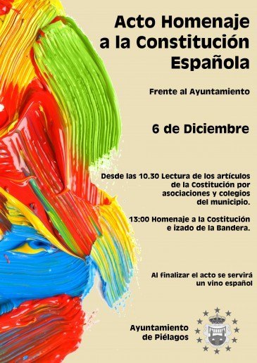 Homenaje a la Constitución española