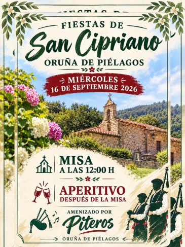 Fiestas de San Cipriano 2026 - Oruña ...