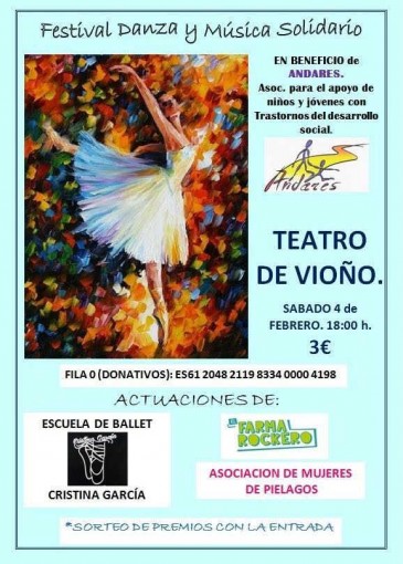 Festival de danza y música solidario