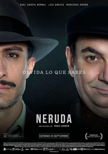 Proyección de la película 'Neruda'