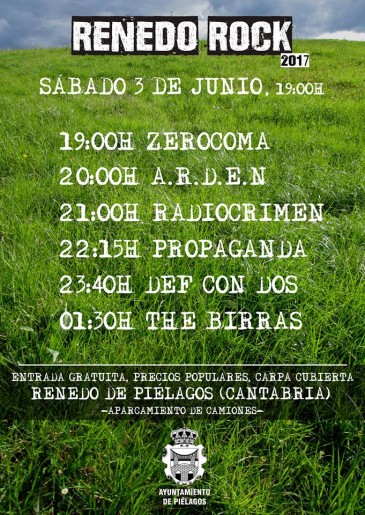 Renedo Rock 2017
