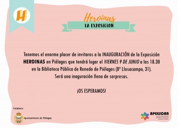 Inauguración exposición 'Heroínas'