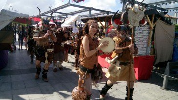 Inauguración mercado pirata - Fiesta ...