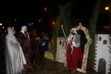 Representación del Belén viviente en ...