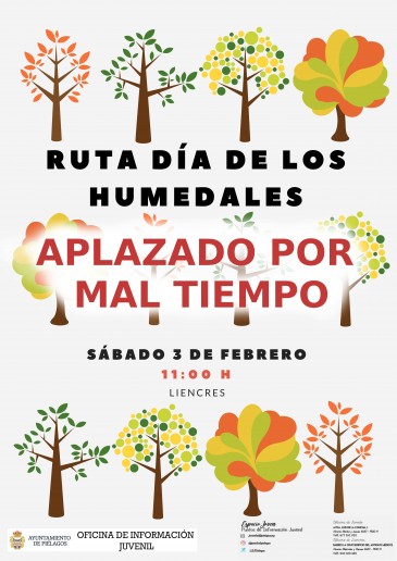 Aplazada por mal tiempo Ruta juvenil - ...