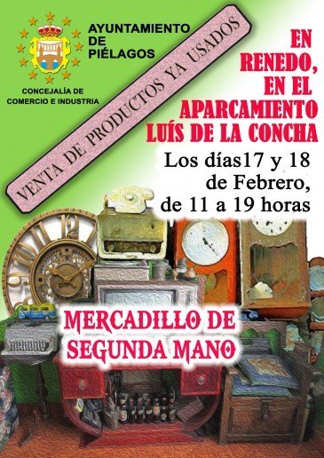 VI mercado de segunda mano de Renedo