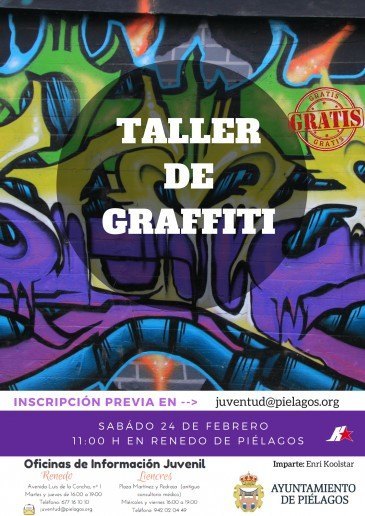 Taller de iniciación al graffiti