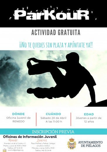 Taller de iniciación al Parkour