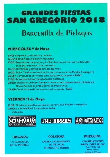 Fiestas de San Gregorio 2018 - ...