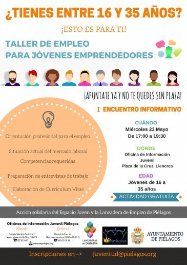 Taller de empleo para jóvenes ...