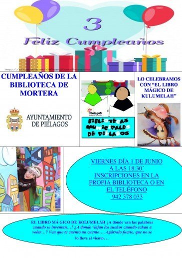 Cuentacuentos tercer aniversario ...