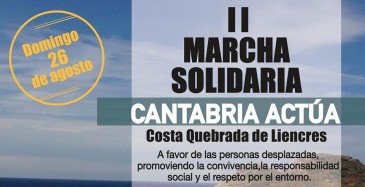 II Marcha solidaria de Cantabria Actúa 