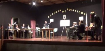 Representación 'Escuela de políticos' ...