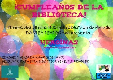 Cumpleaños Biblioteca municipal de ...