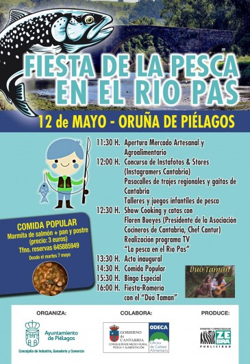 Fiesta de la pesca en el río Pas - ...