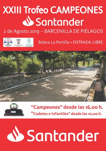 XXIII Trofeo Campeones - Banco Santander